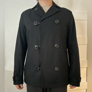 Black Peacoat for Men